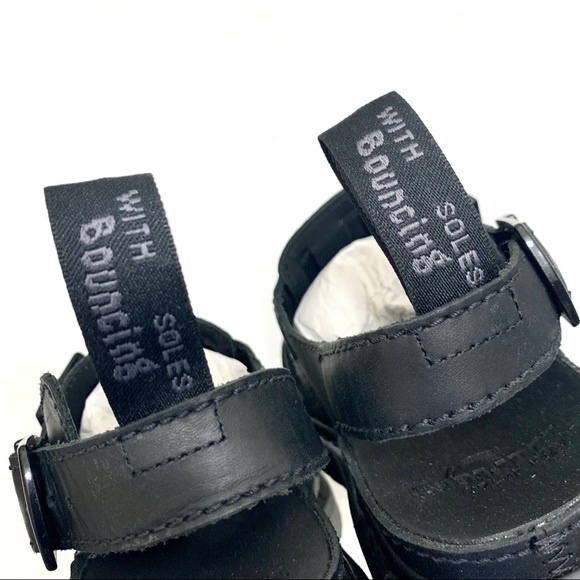 Dr. Martens Black Mono Fisherman Sandals - Picture 9 of 15